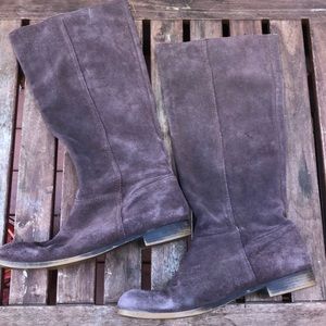 Brown suede Nine West boots - Vintage Collection
